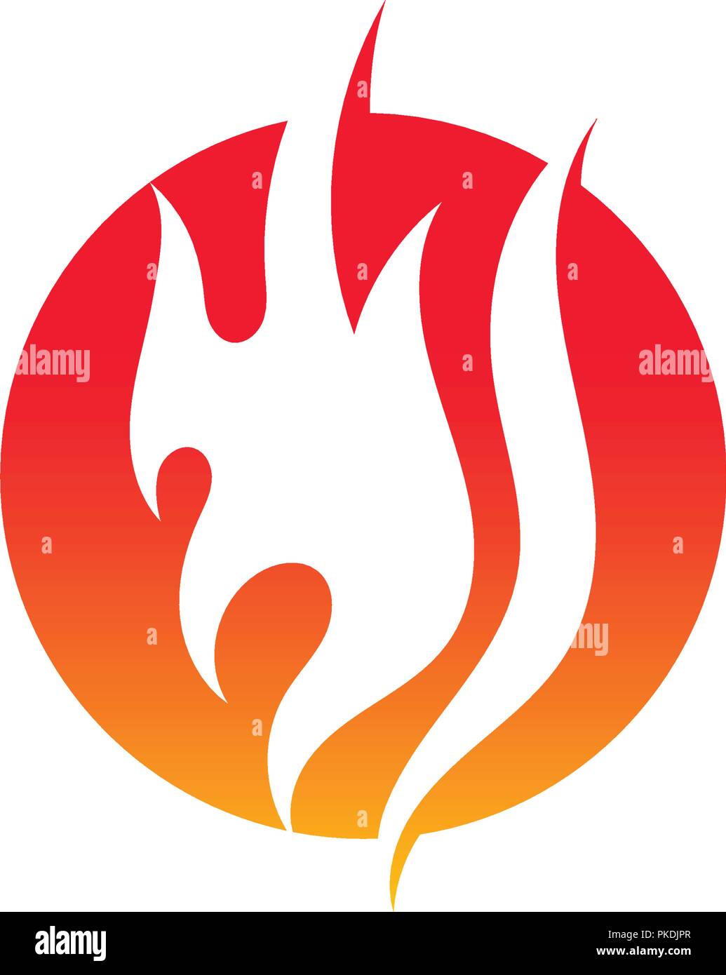 Fire flame vector illustration design template Stock Vector Image & Art ...