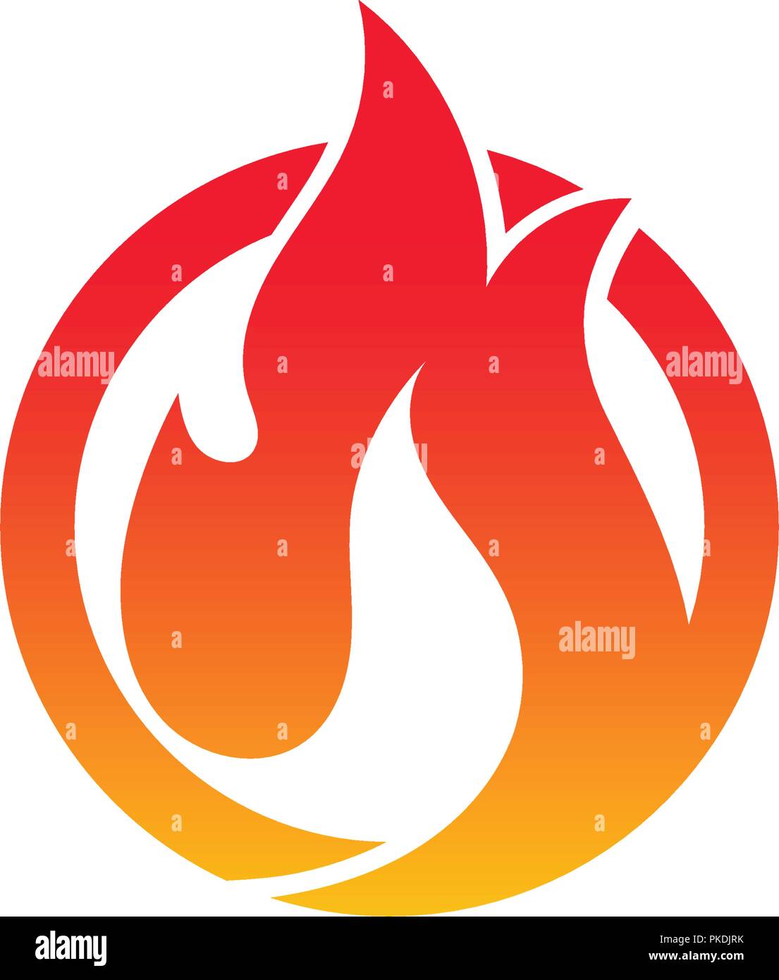 Fire flame vector illustration design template Stock Vector Image & Art ...