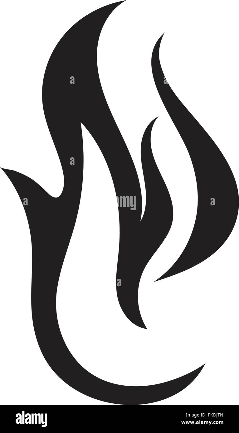 Fire flame vector illustration design template Stock Vector Image & Art ...