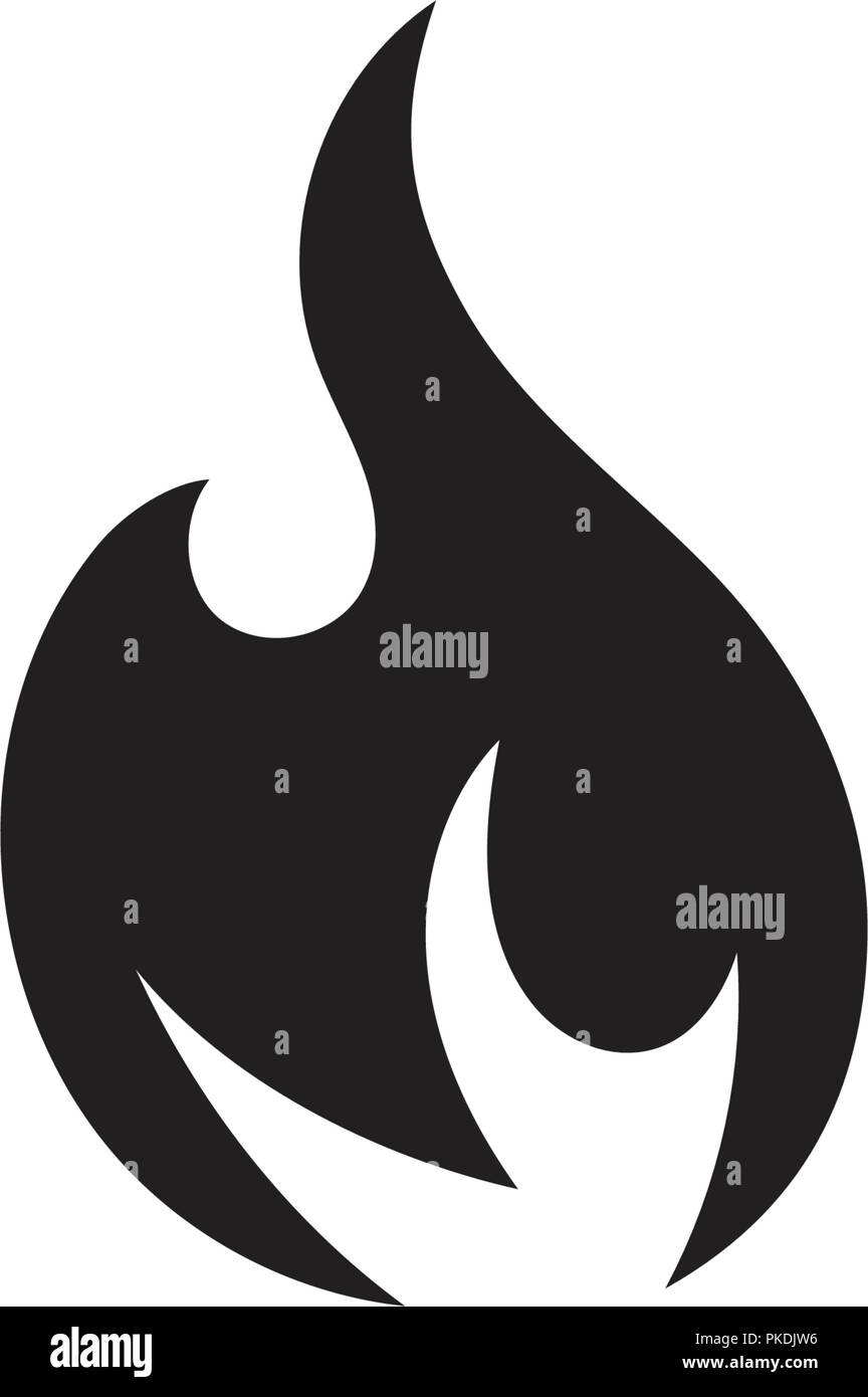 Fire flame vector illustration design template Stock Vector Image & Art ...