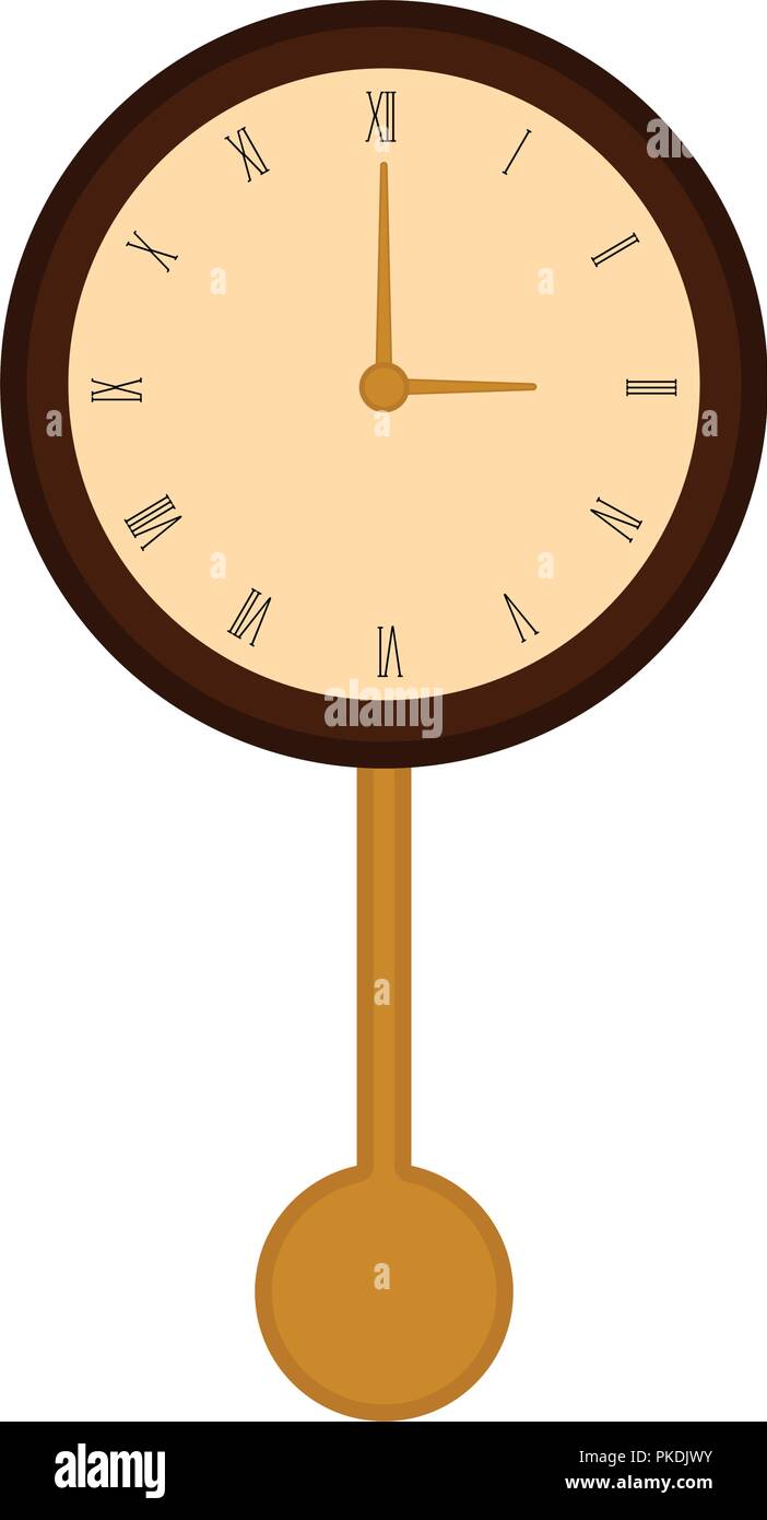 Isolated wall clock icon Stock Vector Image & Art - Alamy