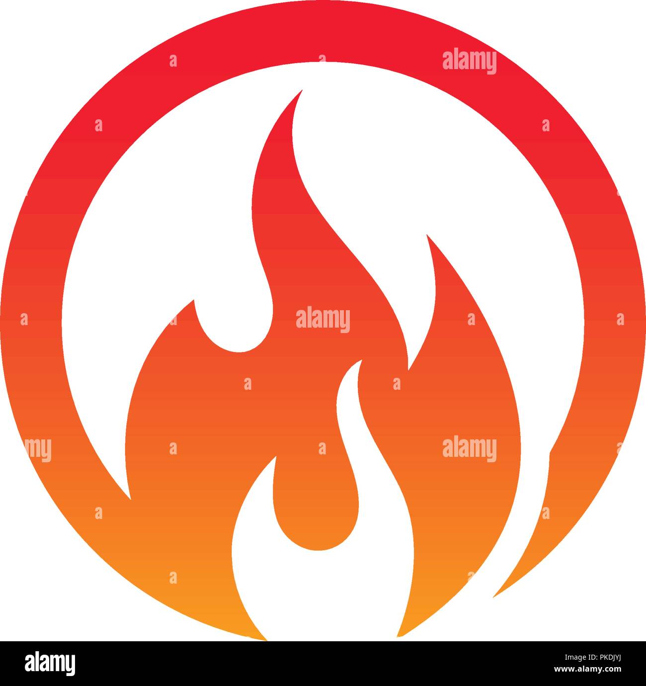 Fire flame vector illustration design template Stock Vector Image & Art ...