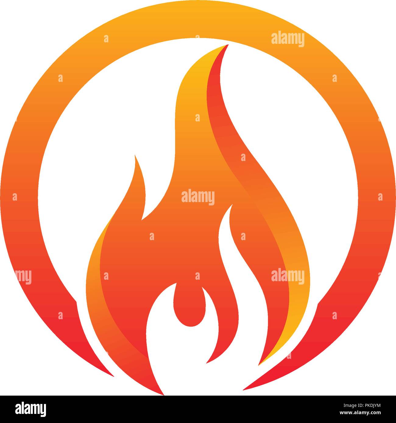 Fire flame vector illustration design template Stock Vector Image & Art ...