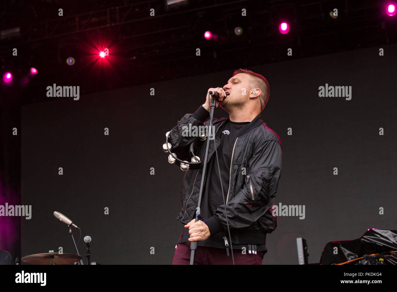 American Band Cold War Kids Performing At Skookum Music Festival In Stanley Park In Vancouver Bc On September 7th 2018 Stock Photo Alamy