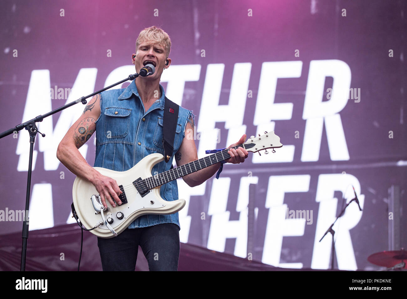 Vancouver band Mother Mother performing at Skookum Music Festival in