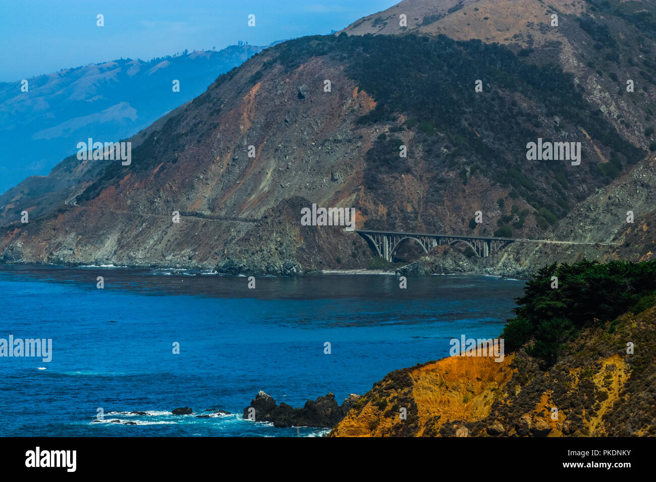Bixby bridge in Big Sur California Stock Photo Alamy Bixby bridge in Big Sur California Stock Photo Alamy