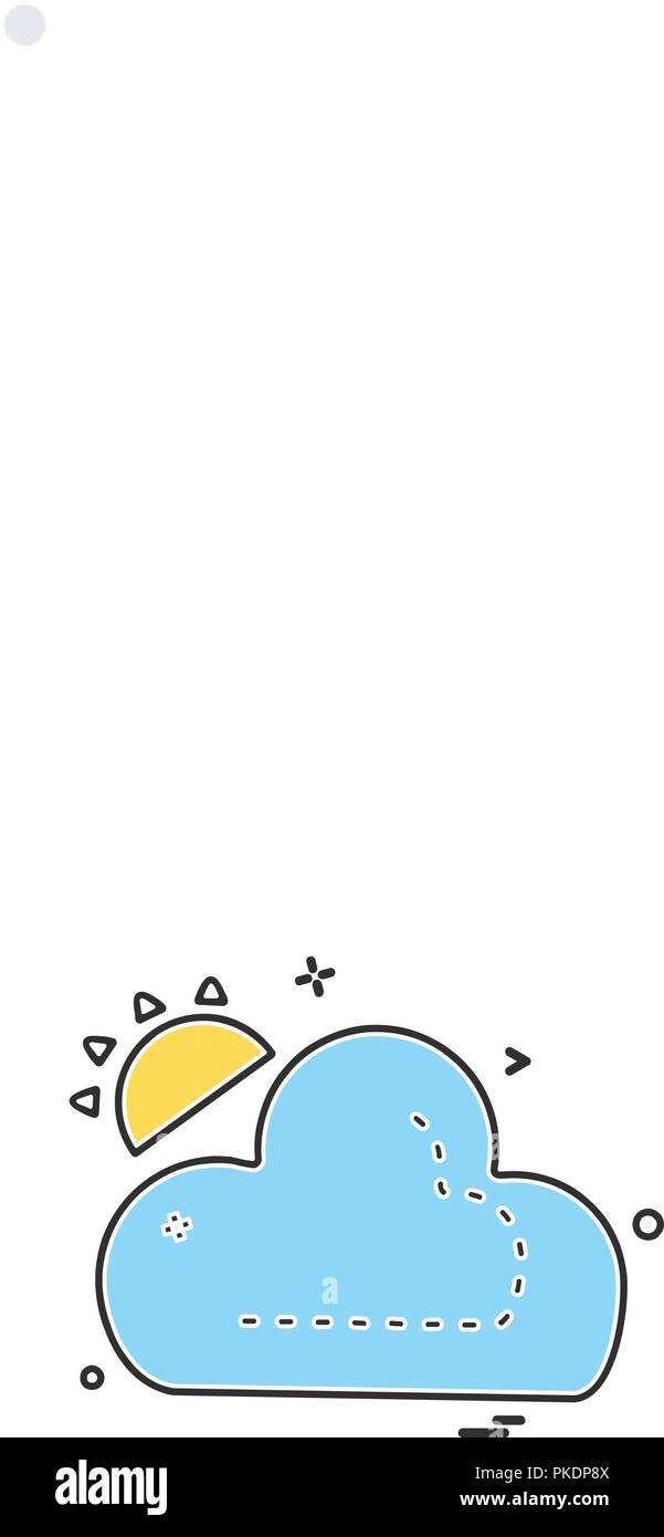 Cloud icon design vector Stock Vector Image & Art - Alamy
