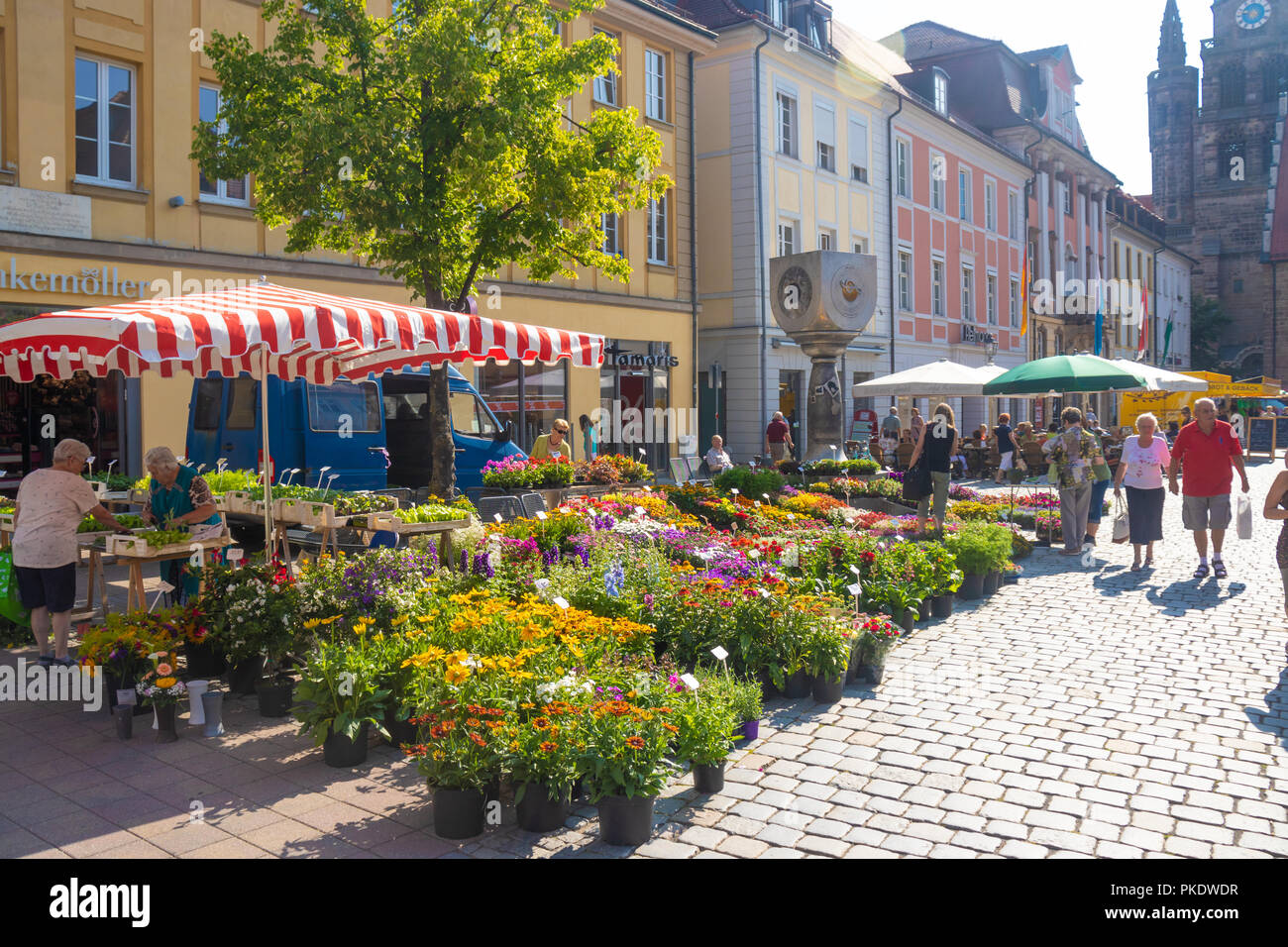Markte Ansbach Umgebung Heute