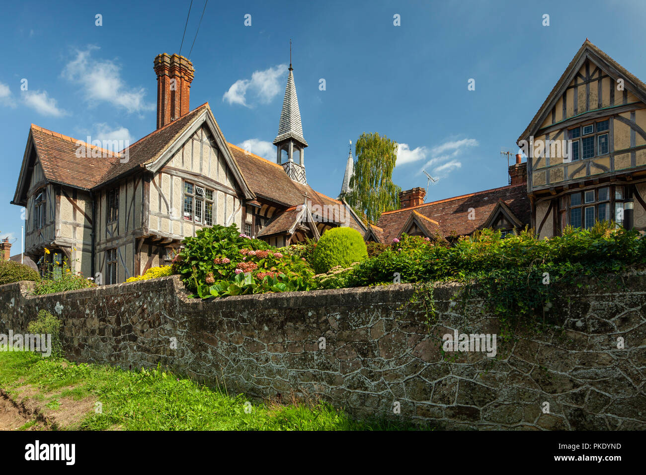 St Mary's Homes in Godstone village, Surrey, England. Stock Photo
