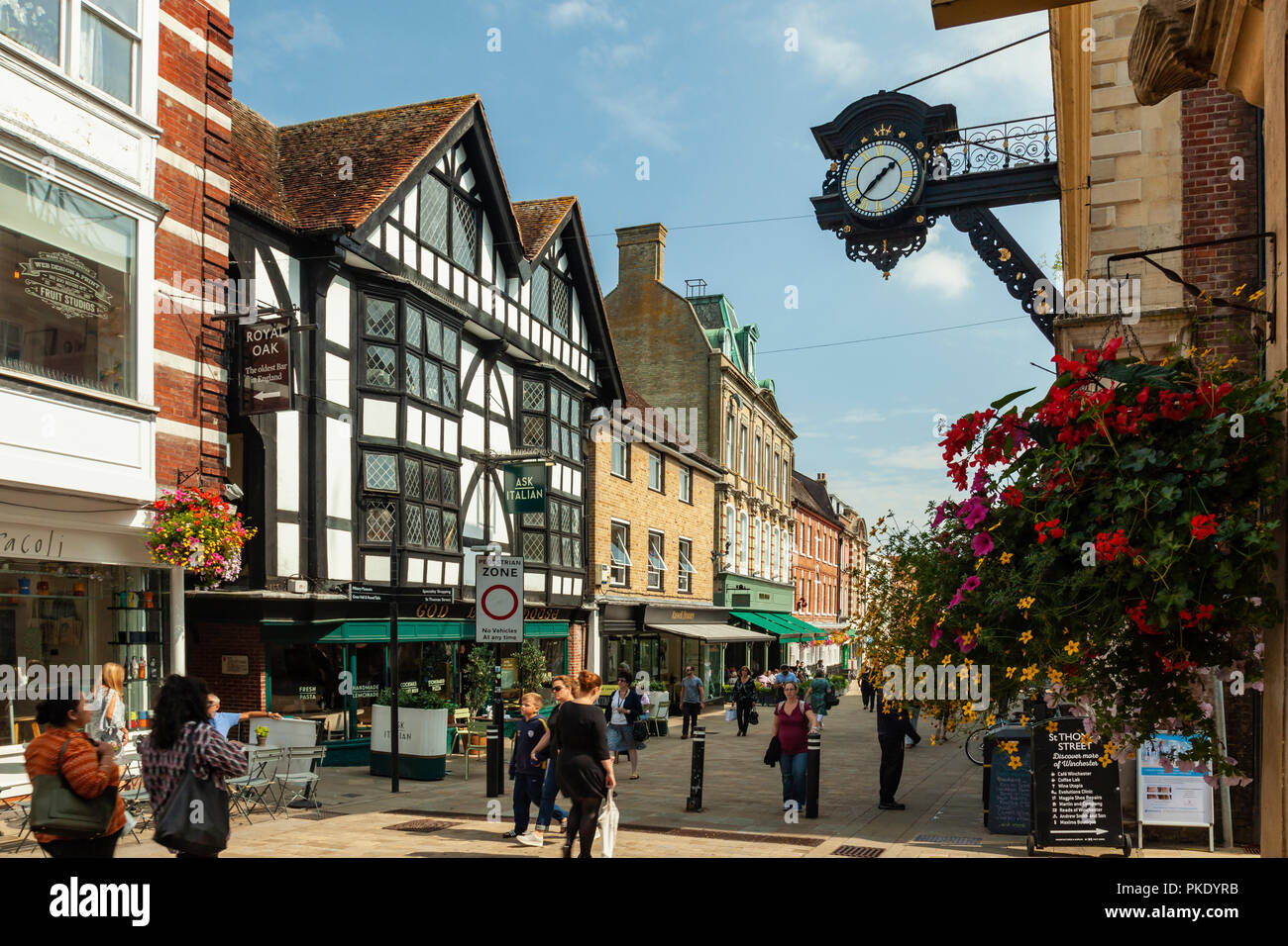 Winchester high street hi-res stock photography and images - Alamy