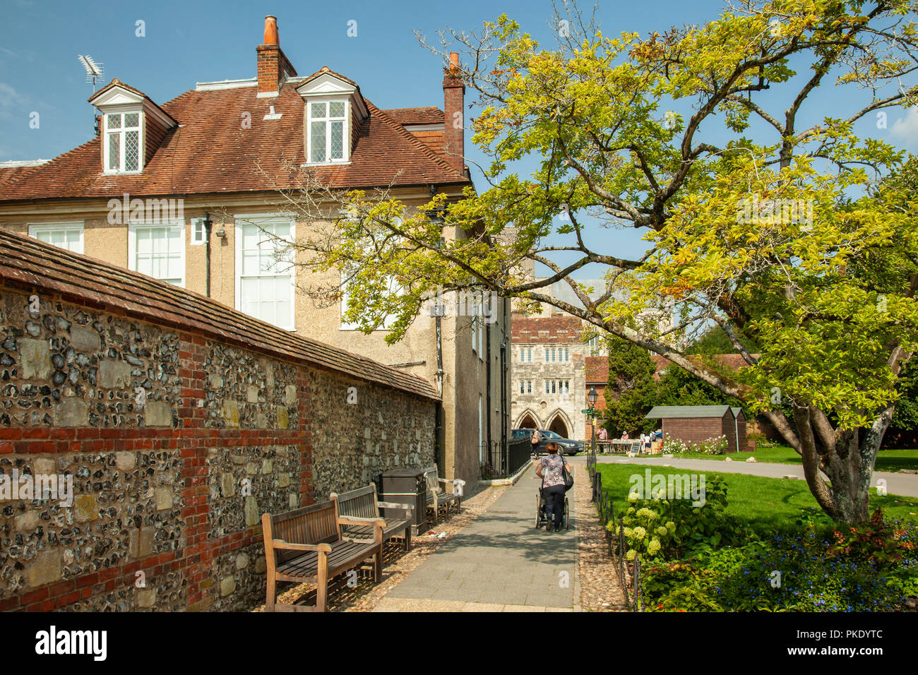 Historic city of winchester hi-res stock photography and images - Alamy