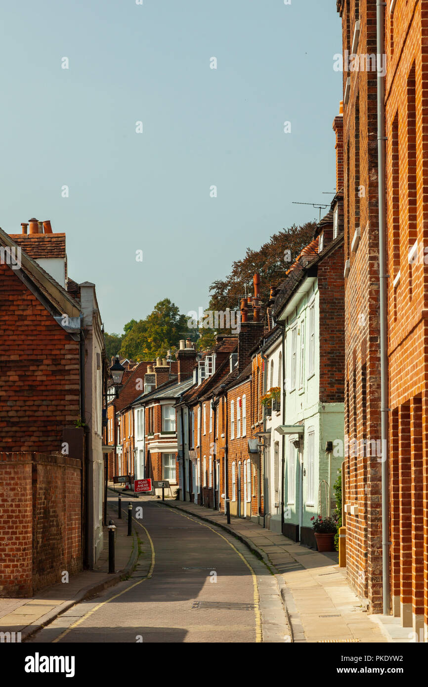 Late summer in Winchester, Hampshire, England. Stock Photo