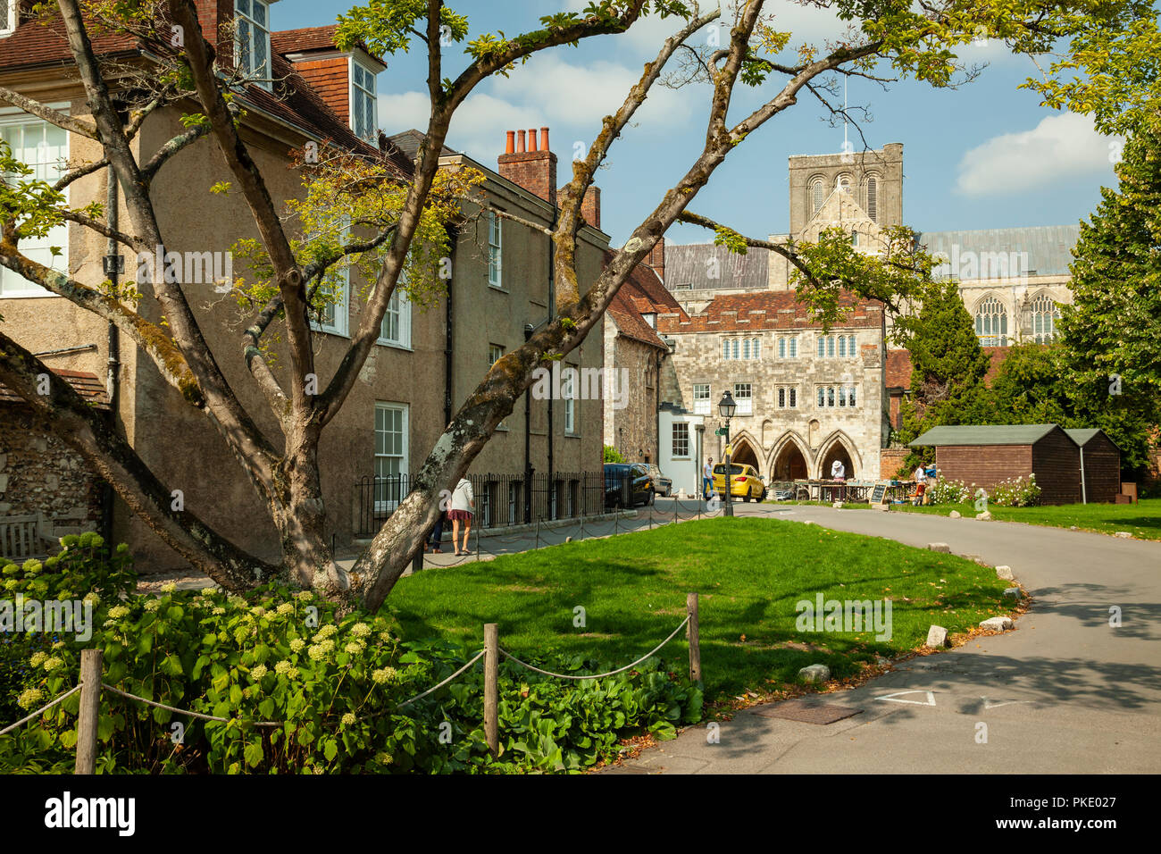 Winchester historic city hi-res stock photography and images - Alamy