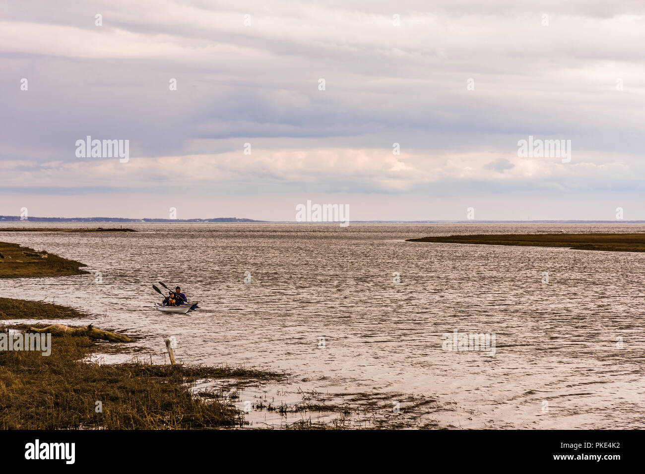 Kayaks Lynde Point Light Old Lyme, Connecticut, USA Stock Photo Alamy