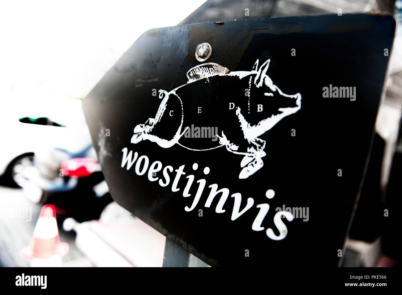 The headquarters of television production company Woestijnvis in