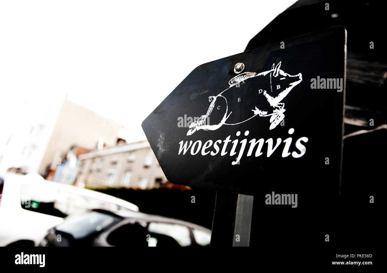 The headquarters of television production company Woestijnvis in
