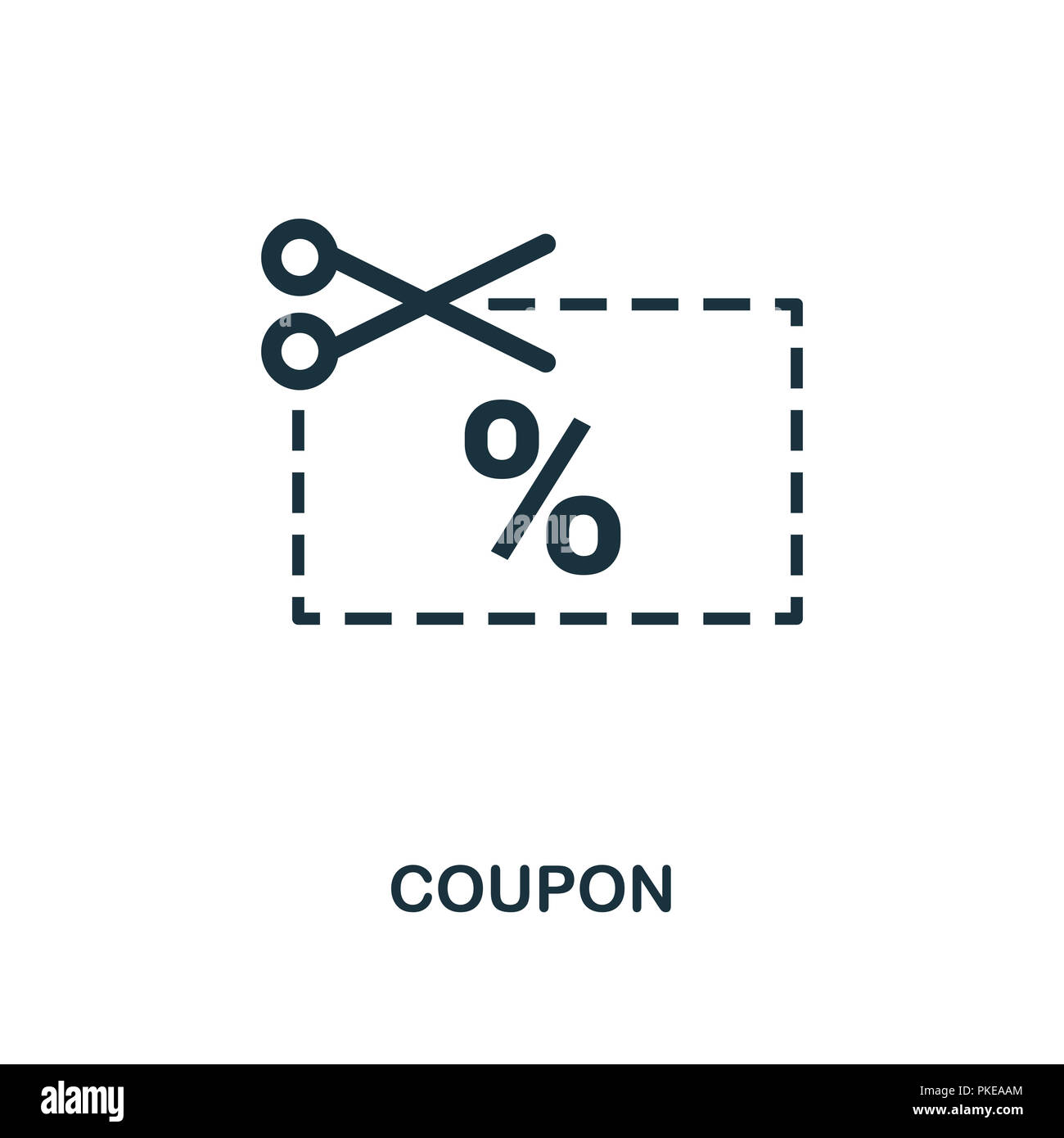 Coupons scissors Cut Out Stock Images & Pictures Alamy
