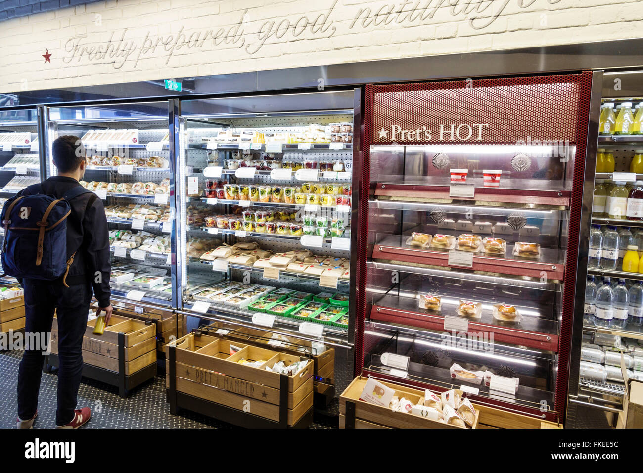 London England Great Britain United Kingdom South Bank Lambeth Pret a