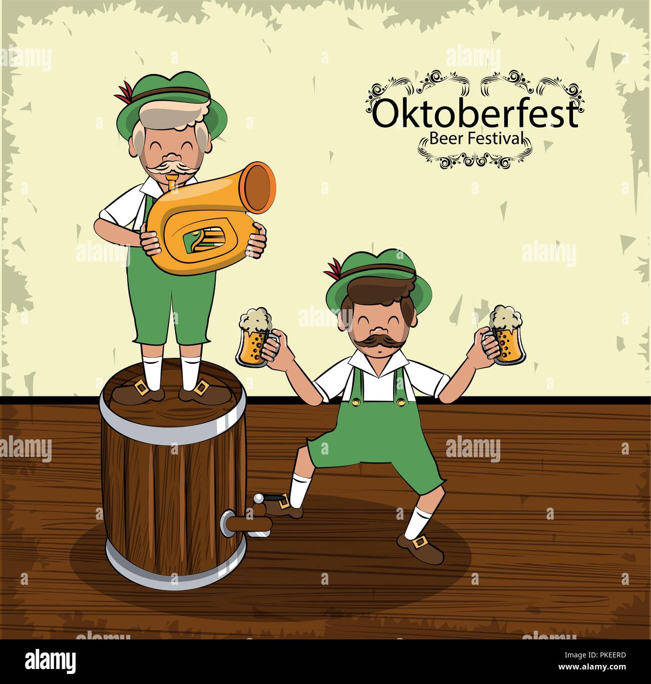 Oktober festival concept Stock Vector Image & Art Alamy