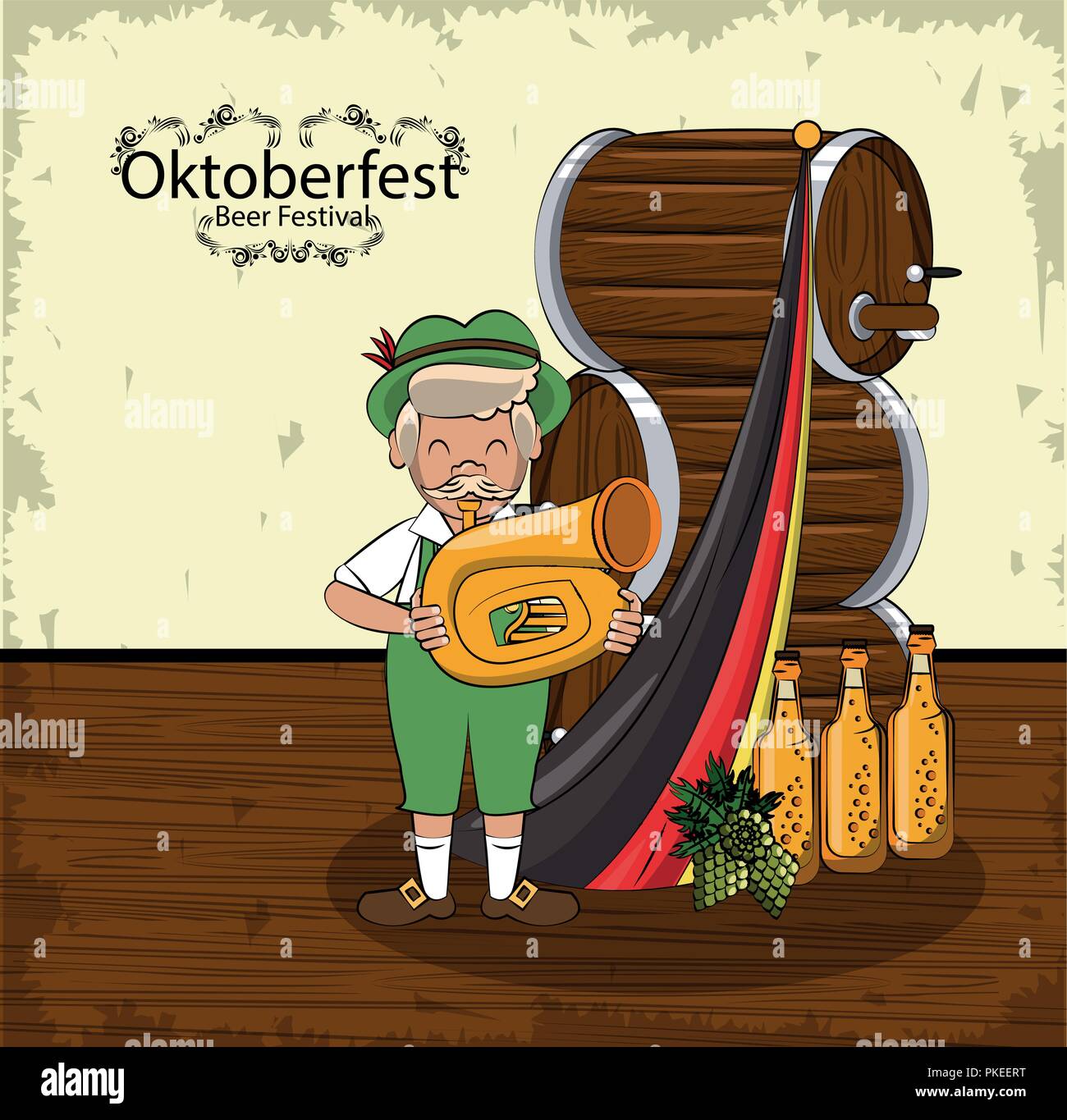 Oktober festival concept Stock Vector Image & Art Alamy