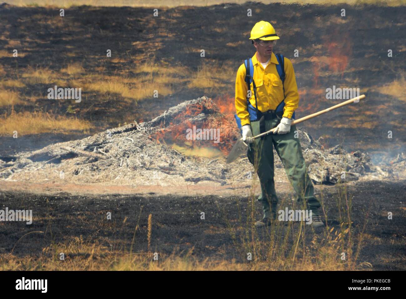 Oregon National Guard Soldiers and Airmen practice wildland ...