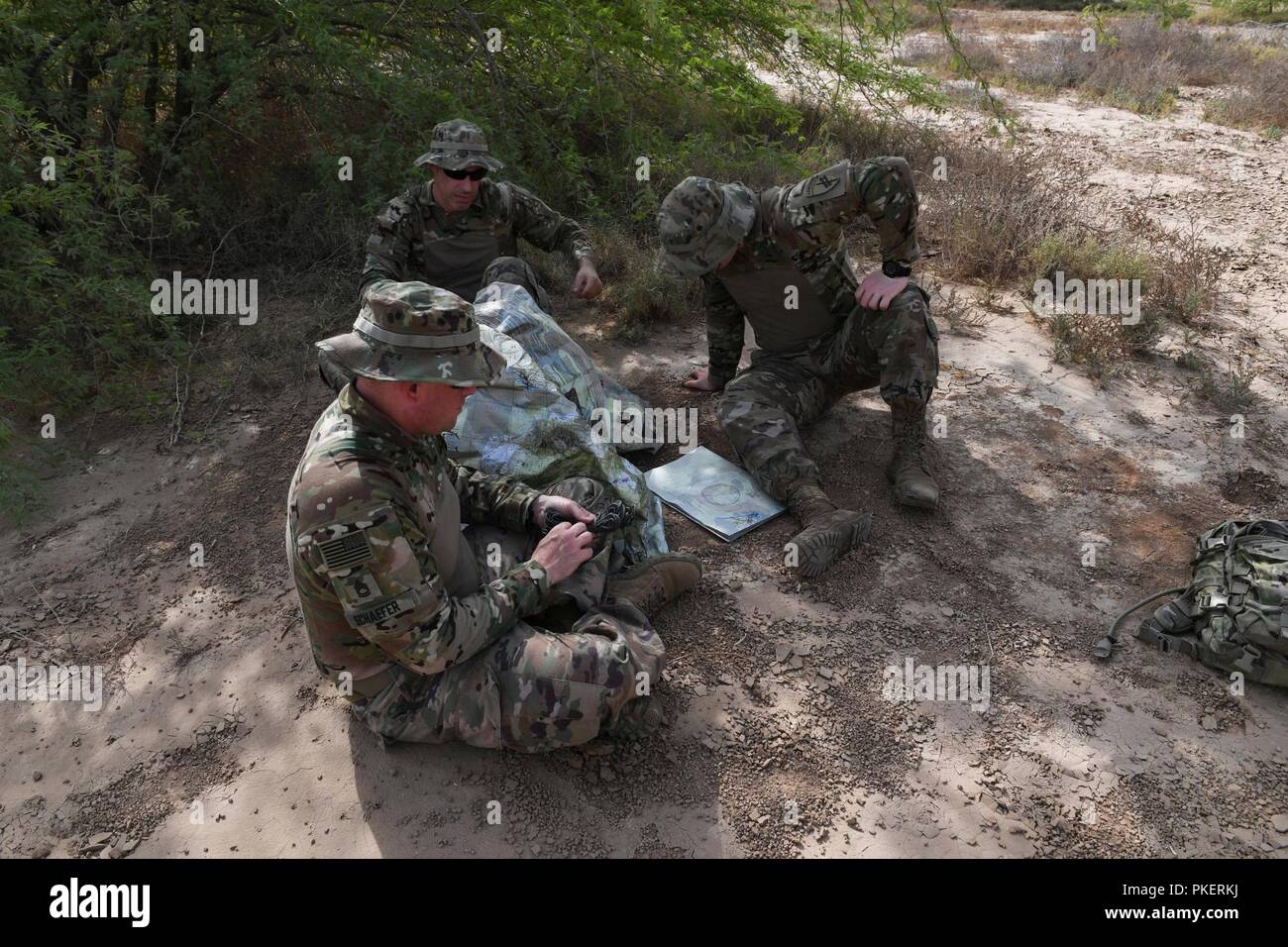U.S. Army Soldiers, assigned to the Combined Joint Task Force Horn of