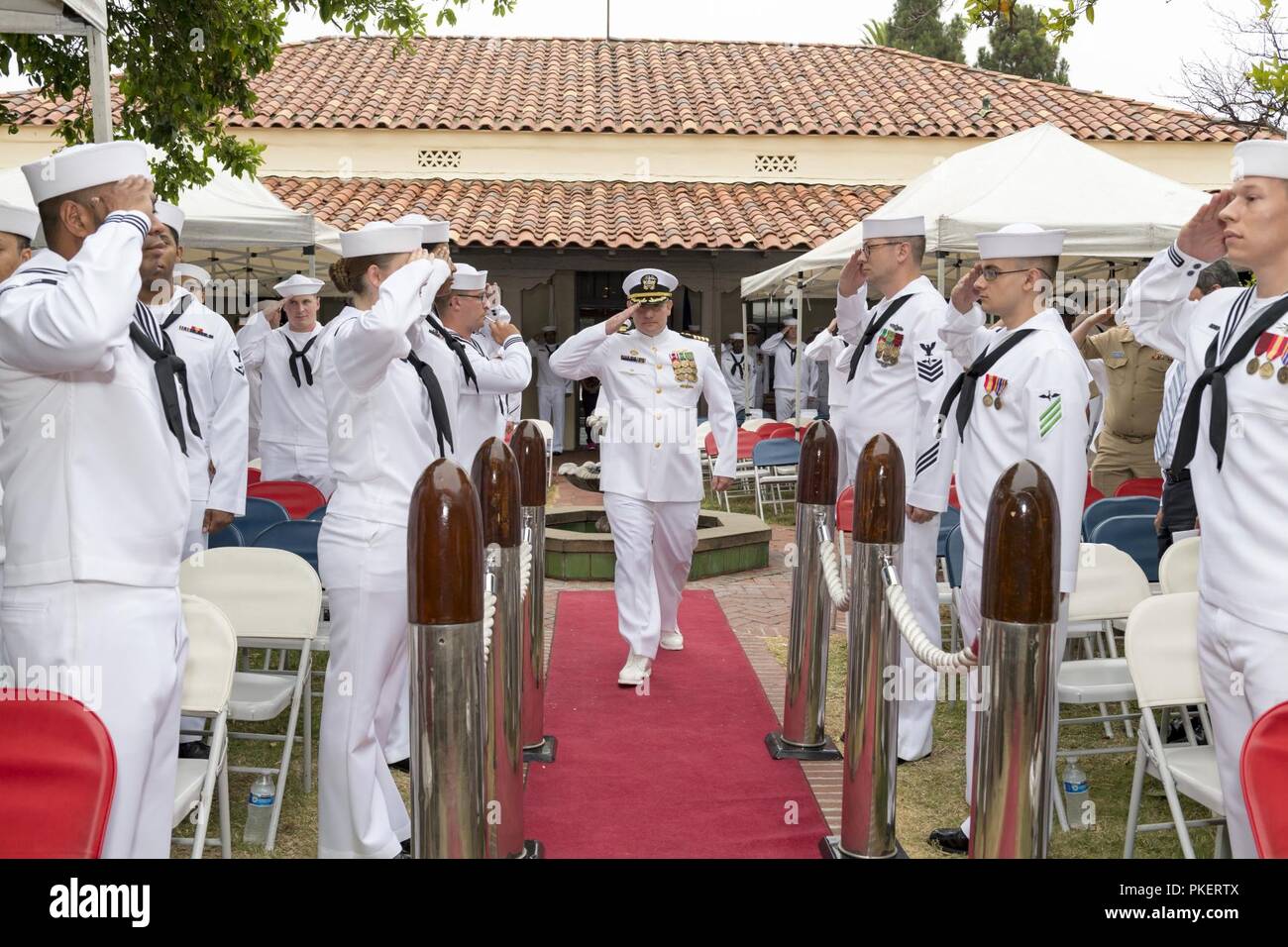 Captain Patrick Roth Capt. Michael Roth is “piped aboard” through side boys to enter his ...