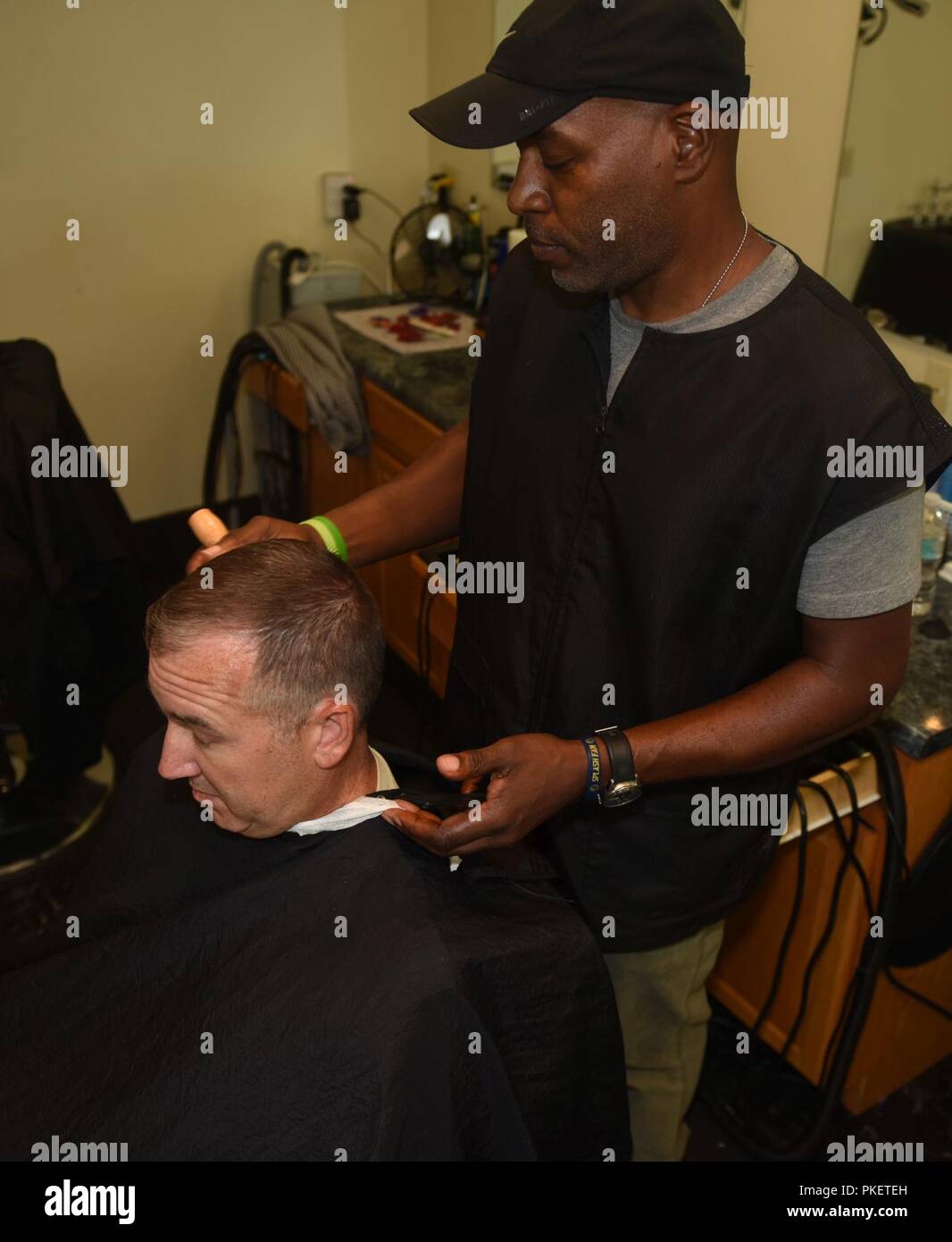 Donald Eady 20th Force Support Squadron Barber Cuts A Team Shaw