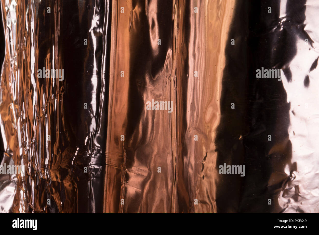 Copper foil background hi-res stock photography and images - Alamy
