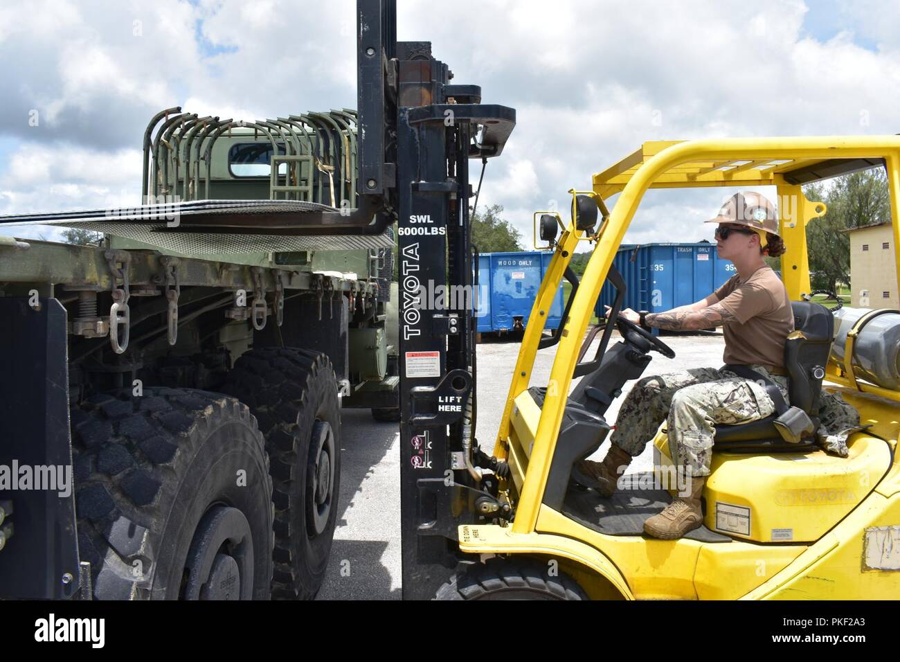 Camp Covington, Guam (July 27th, 2018) Builder 3rd Class Tyler Richey