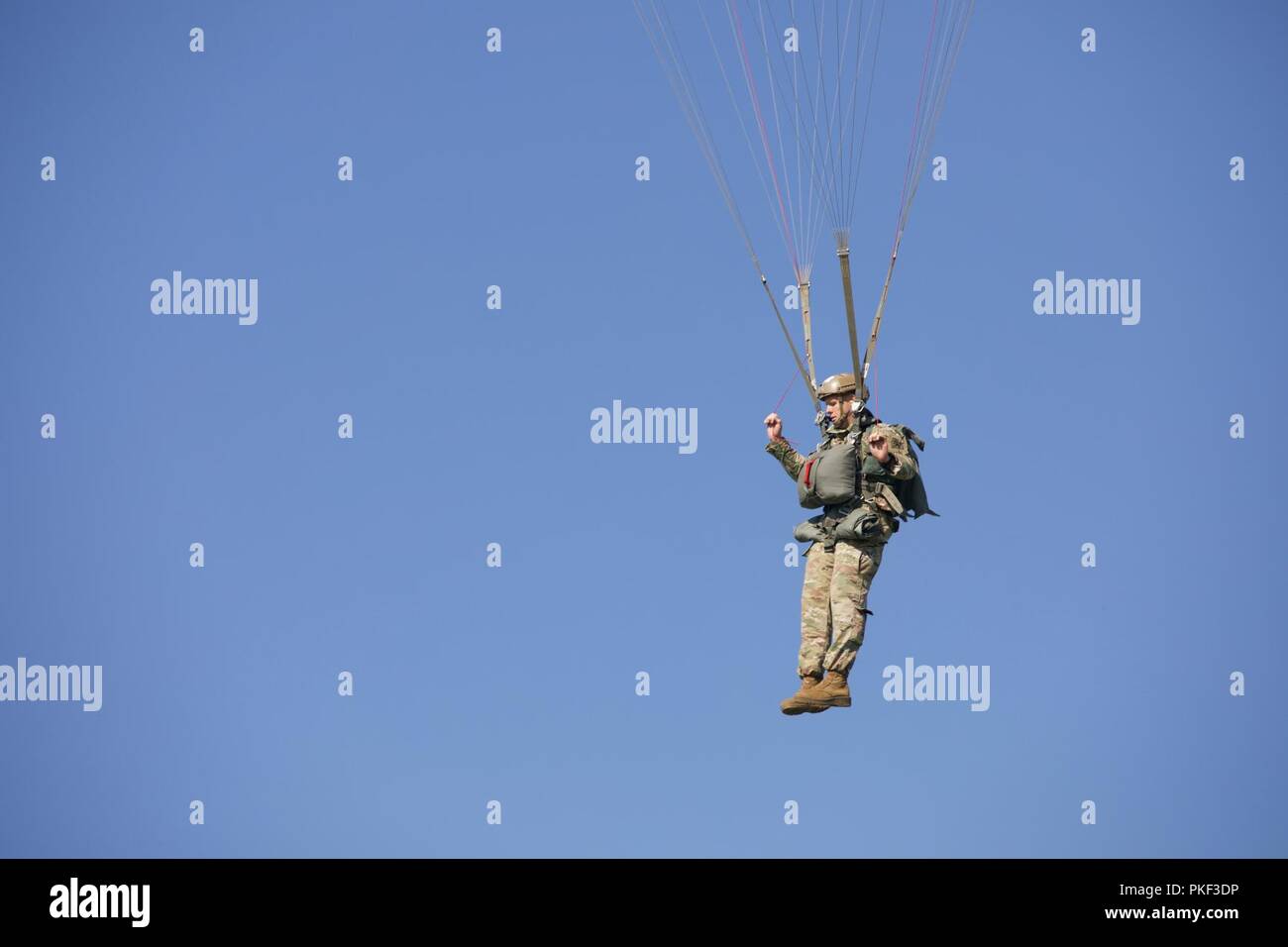 How many lines do parachute paratroopers have How many lines do parachute paratroopers have