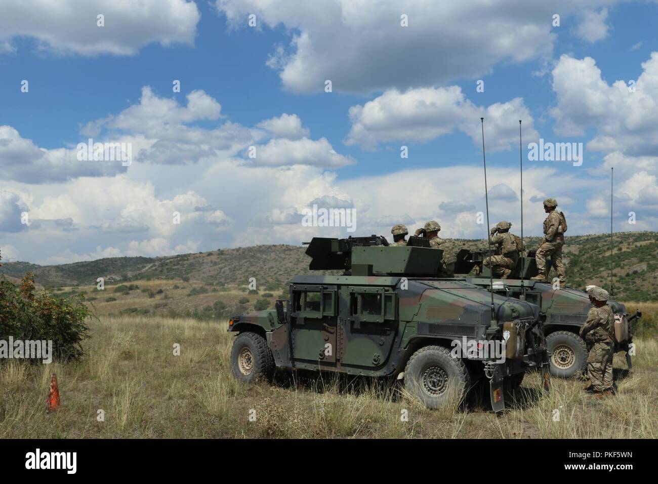Krivolak Training Area Republic Of Macedonia Cavalry Scouts