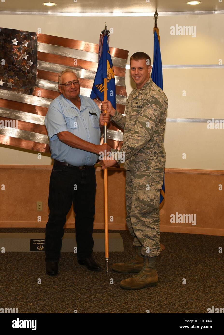 The 319th Air Base Wing recently said goodbye to former honorary ...