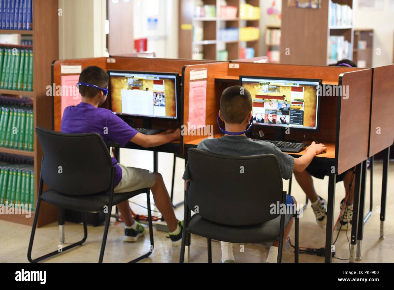 South Texas Family Residential Center Tour Stock Photo Alamy