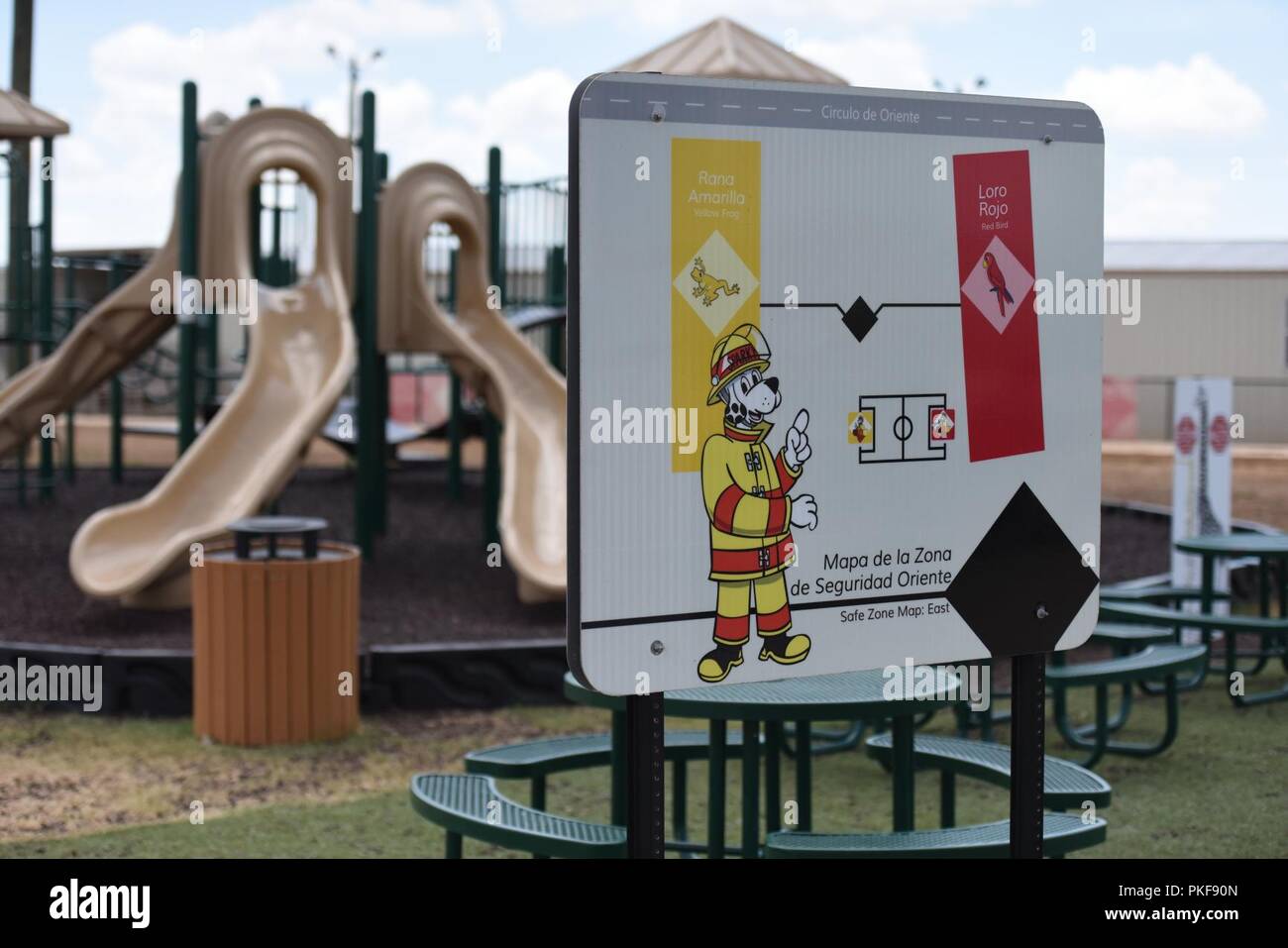 South Texas Family Residential Center Tour Stock Photo Alamy