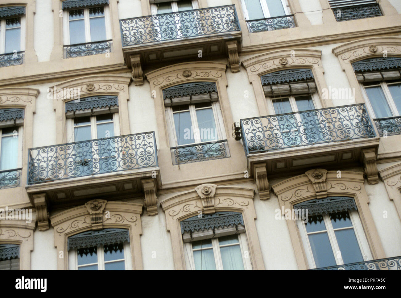 the house on the Cours de Verdun Recamier nr. 3 in Lyon where French  musician Jean Michel Jarre grew up with his grandparents in Lyon (France,  16/03/2 Stock Photo - Alamy