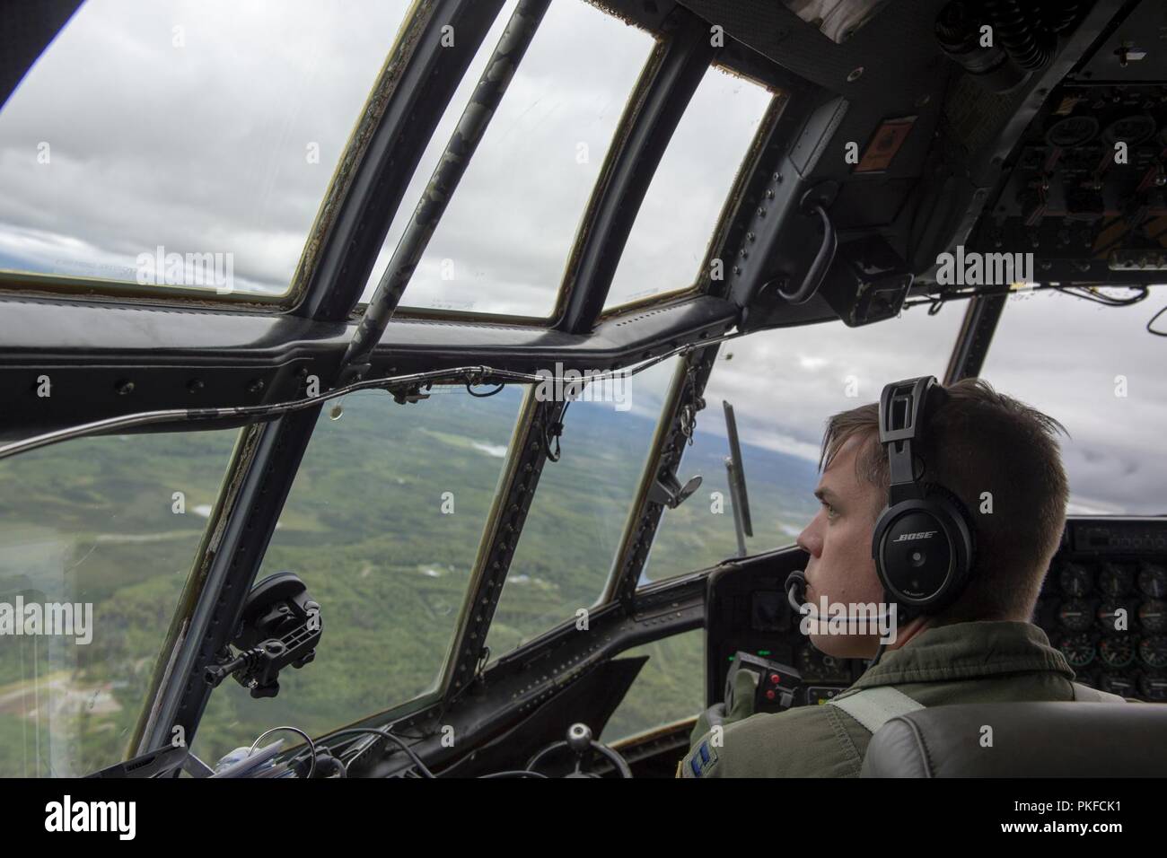 U.S. Air Force Capt. Christopher Barber, 169th Airlift Squadron C130