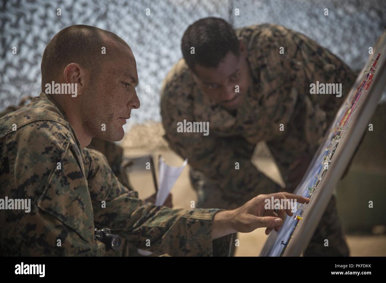 U.S. Marine Corps Sgt. Cory Daugherty, a combat engineer with Combat