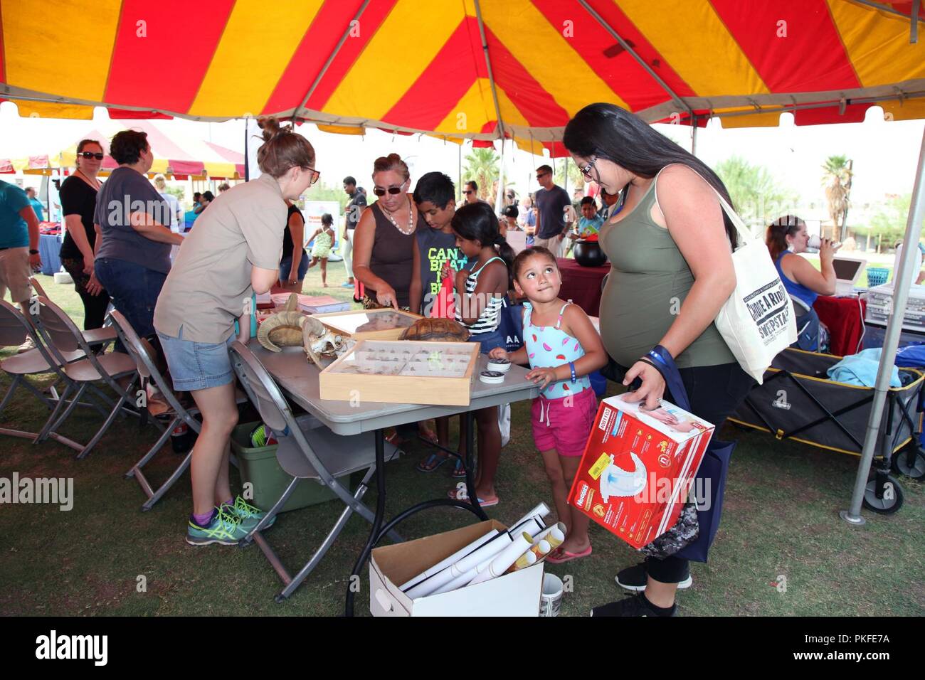 Attended Booth Hi Res Stock Photography And Images Alamy