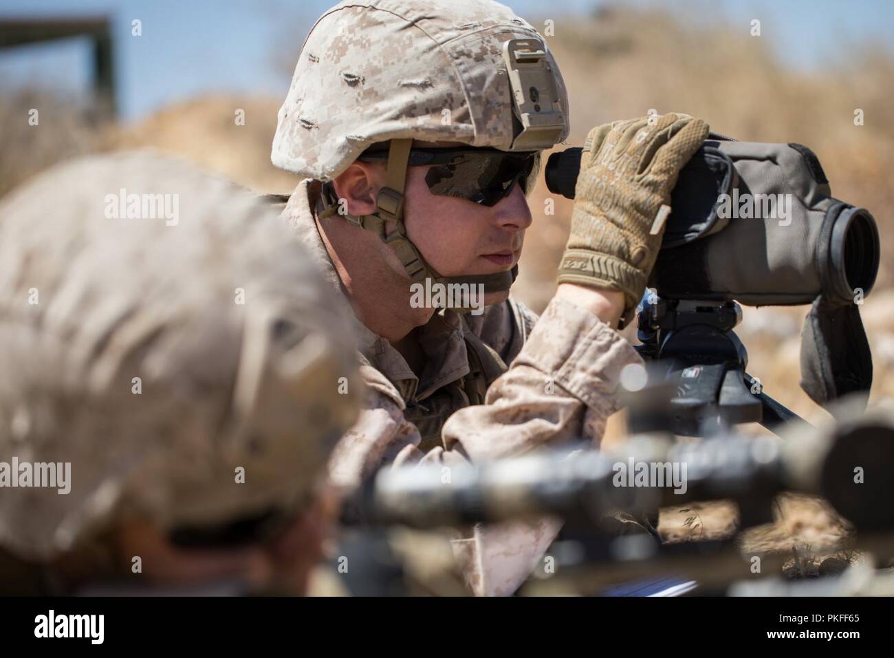 Scout Snipers get last few rounds in before graduation > United States  Marine Corps Flagship > News Display