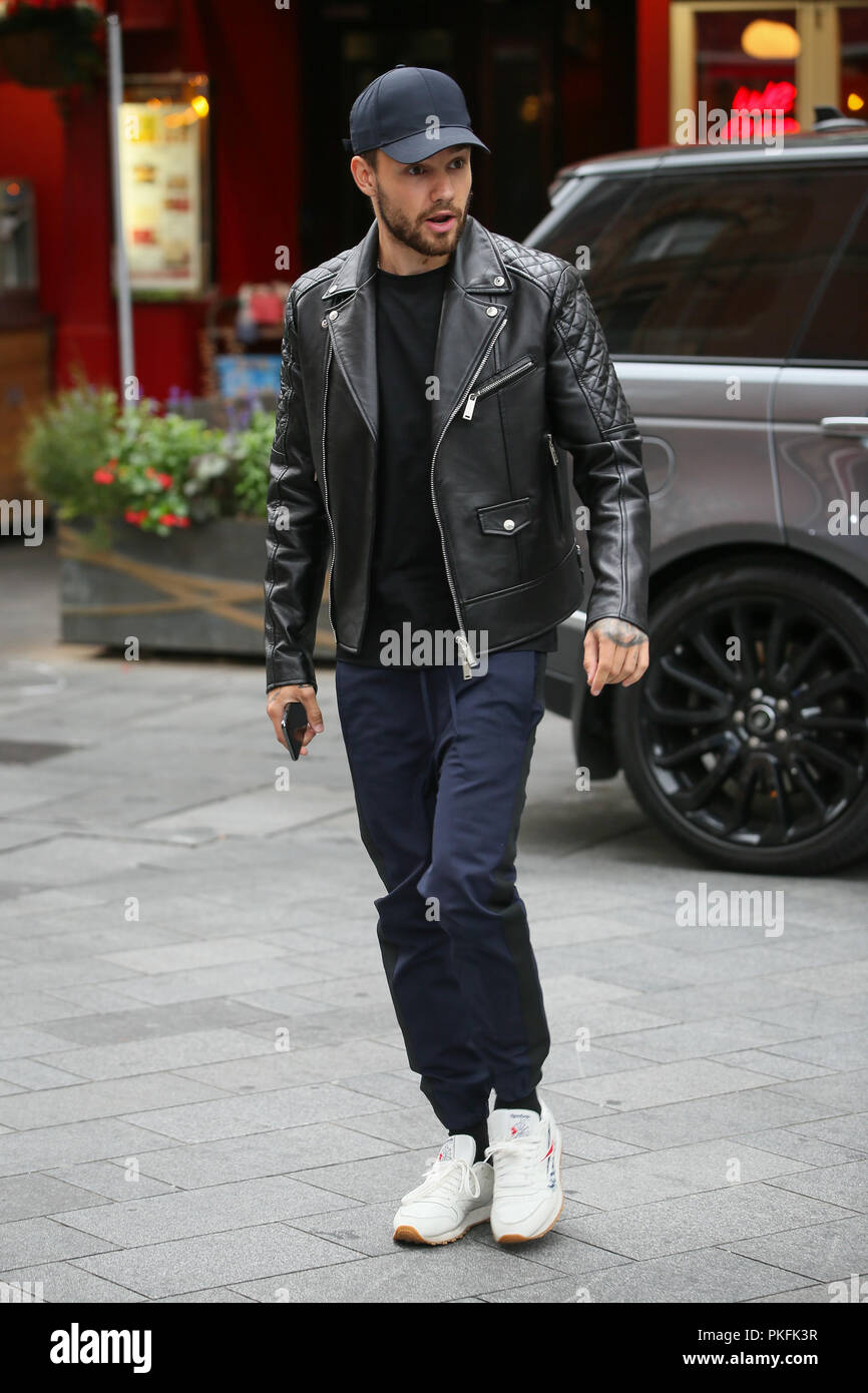 Liam Payne arriving at Global Radio Studios - London Featuring: Liam ...