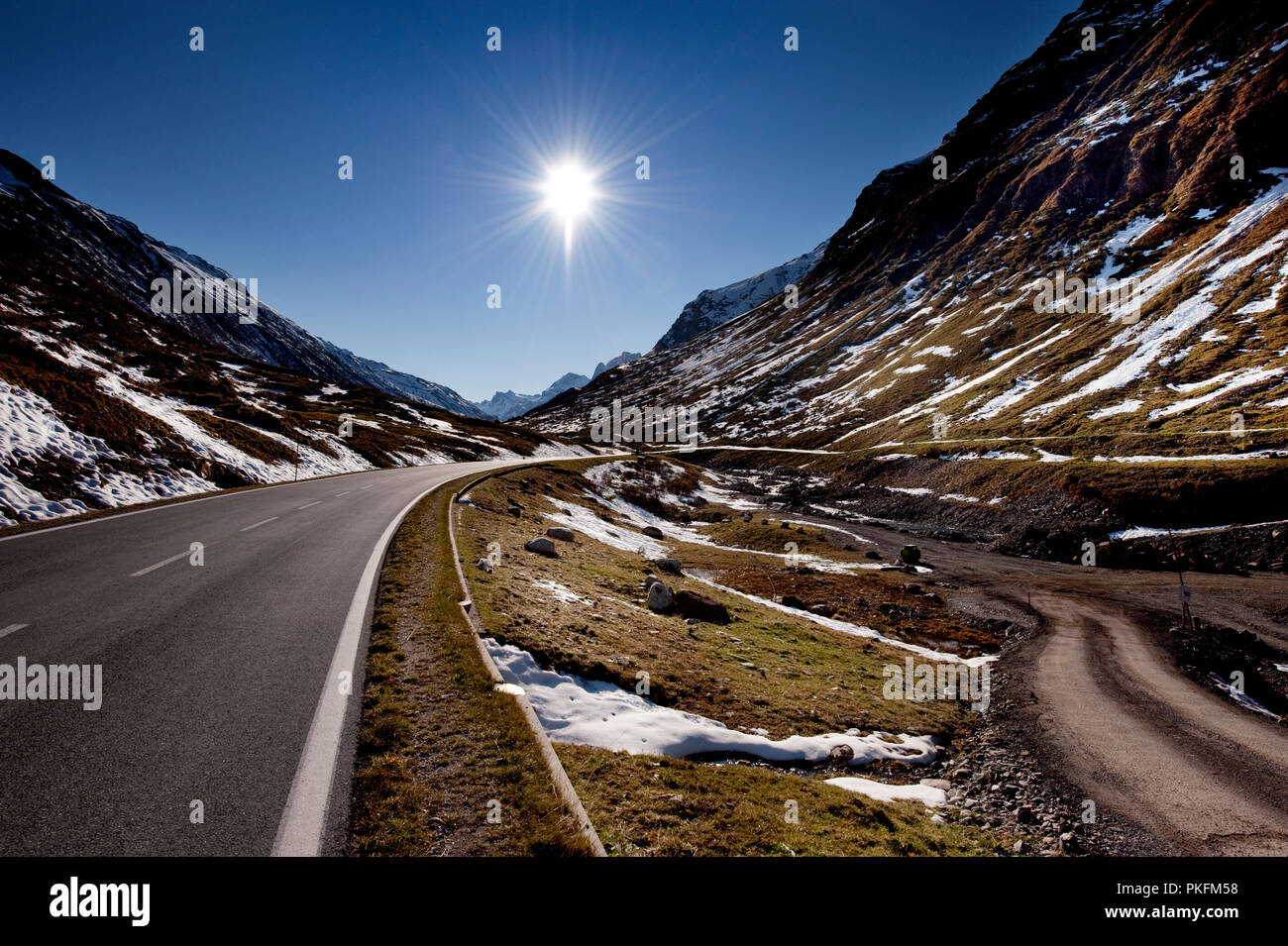Silvretta hochalpenstraße hi-res stock photography and images - Alamy