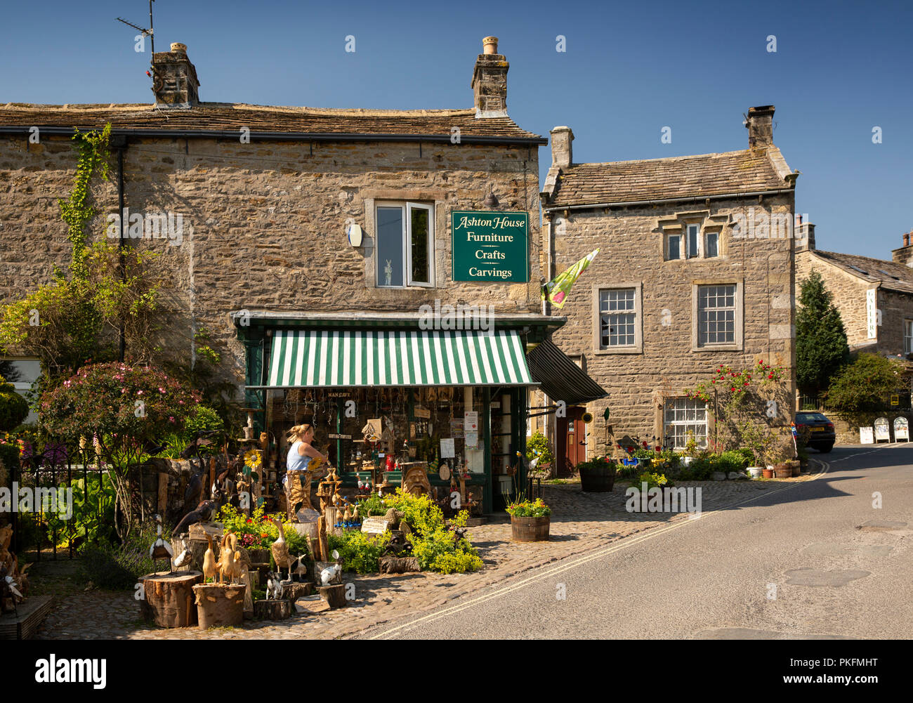 Grassington village street hires stock photography and images Alamy