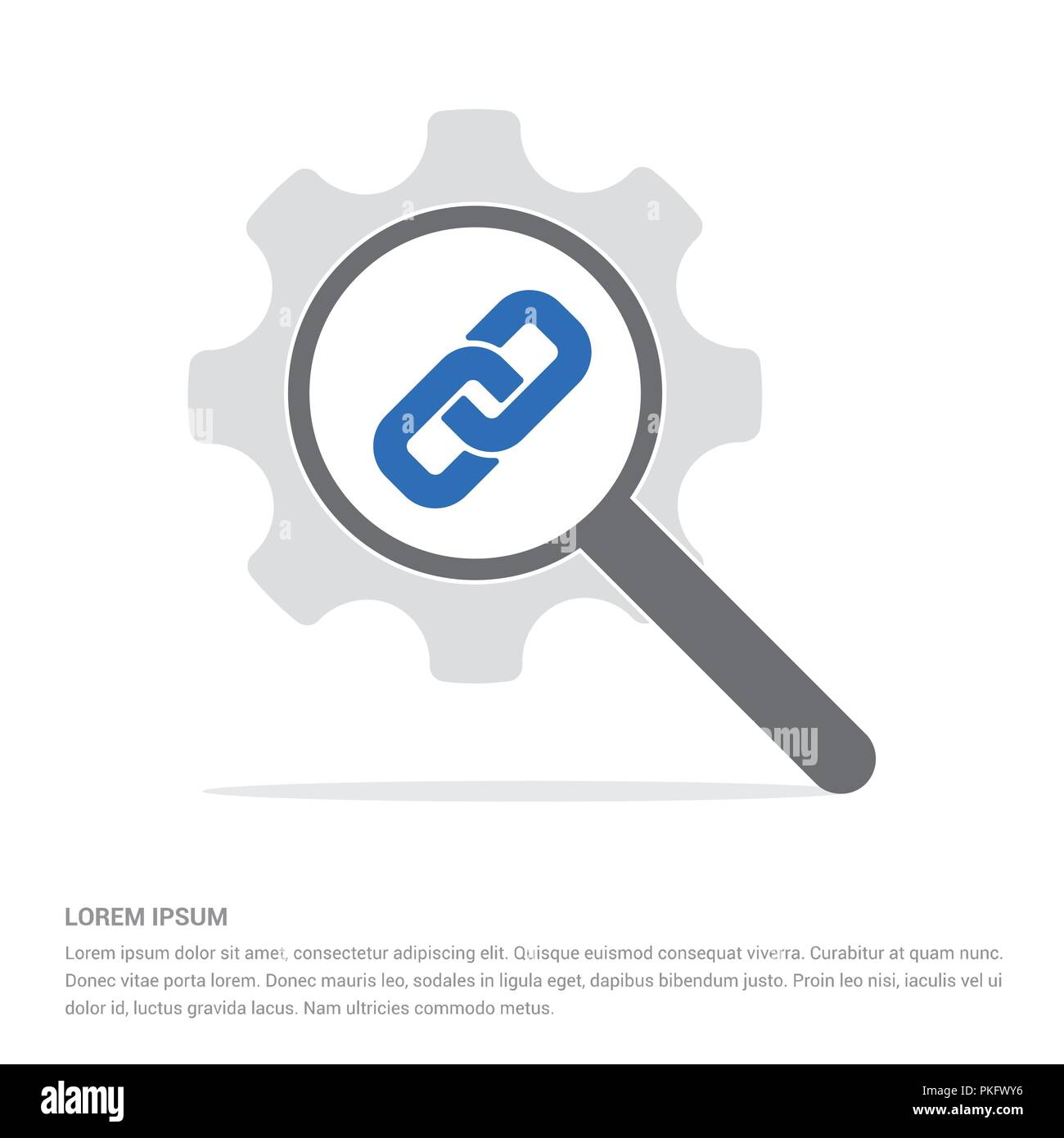 Chain link icon Free vector icon Stock Vector Image & Art Alamy