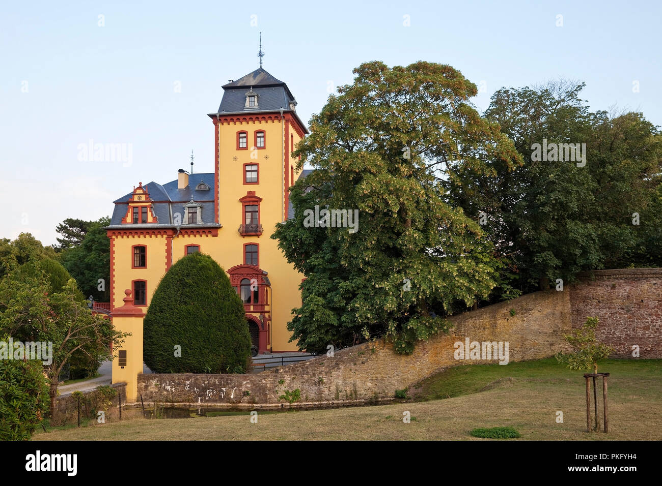 Castle Wachendorf, Mechernich, Eifel, North Rhine-Westphalia, Germany Stock Photo