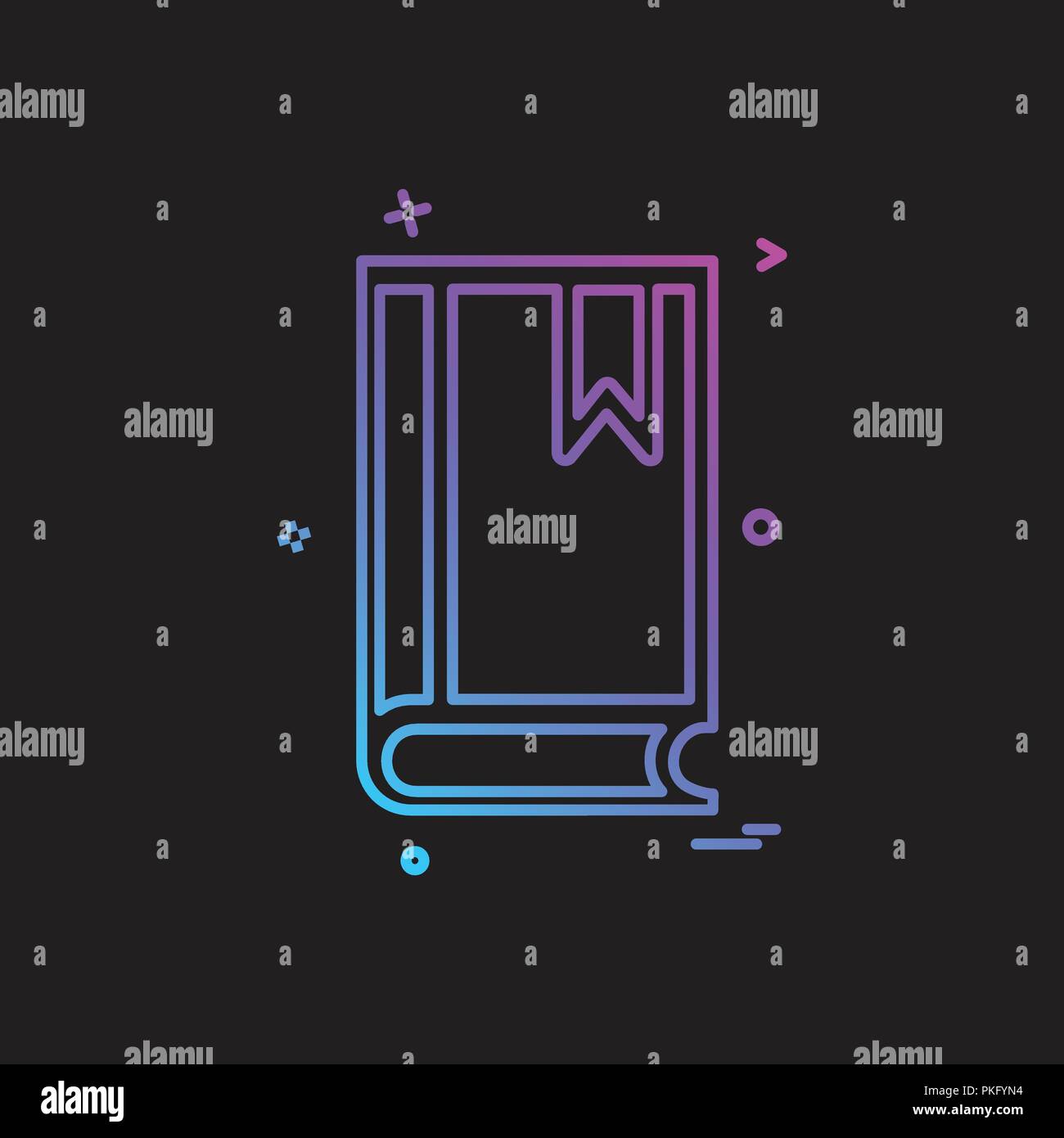 Book icon design vector Stock Vector Image & Art - Alamy
