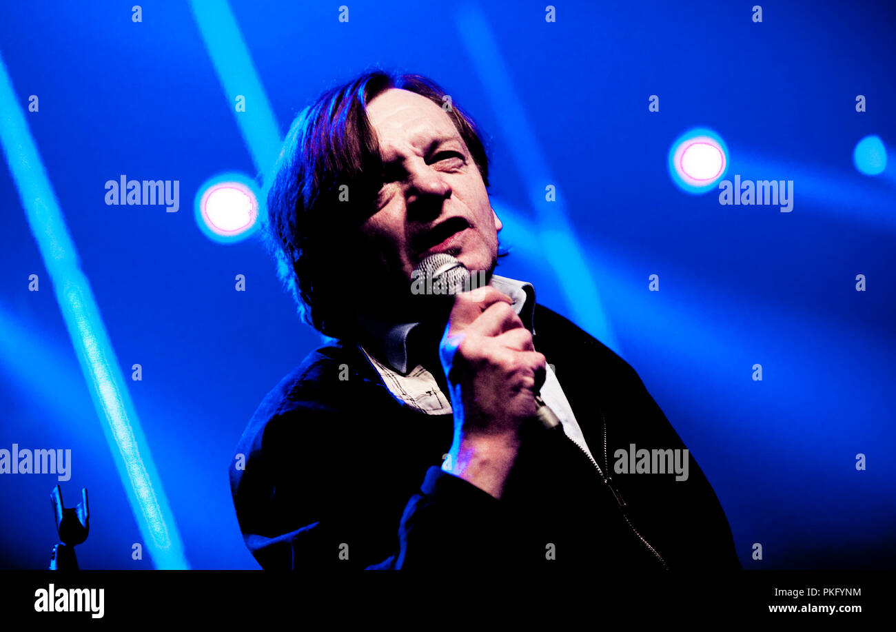 English postpunk band The Fall at the Sinner's Day festival in Hasselt