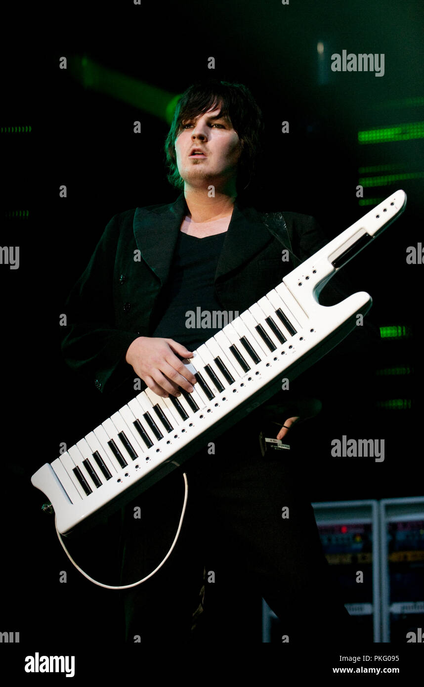 British synthpop band The Human League playing at the first Sinner's