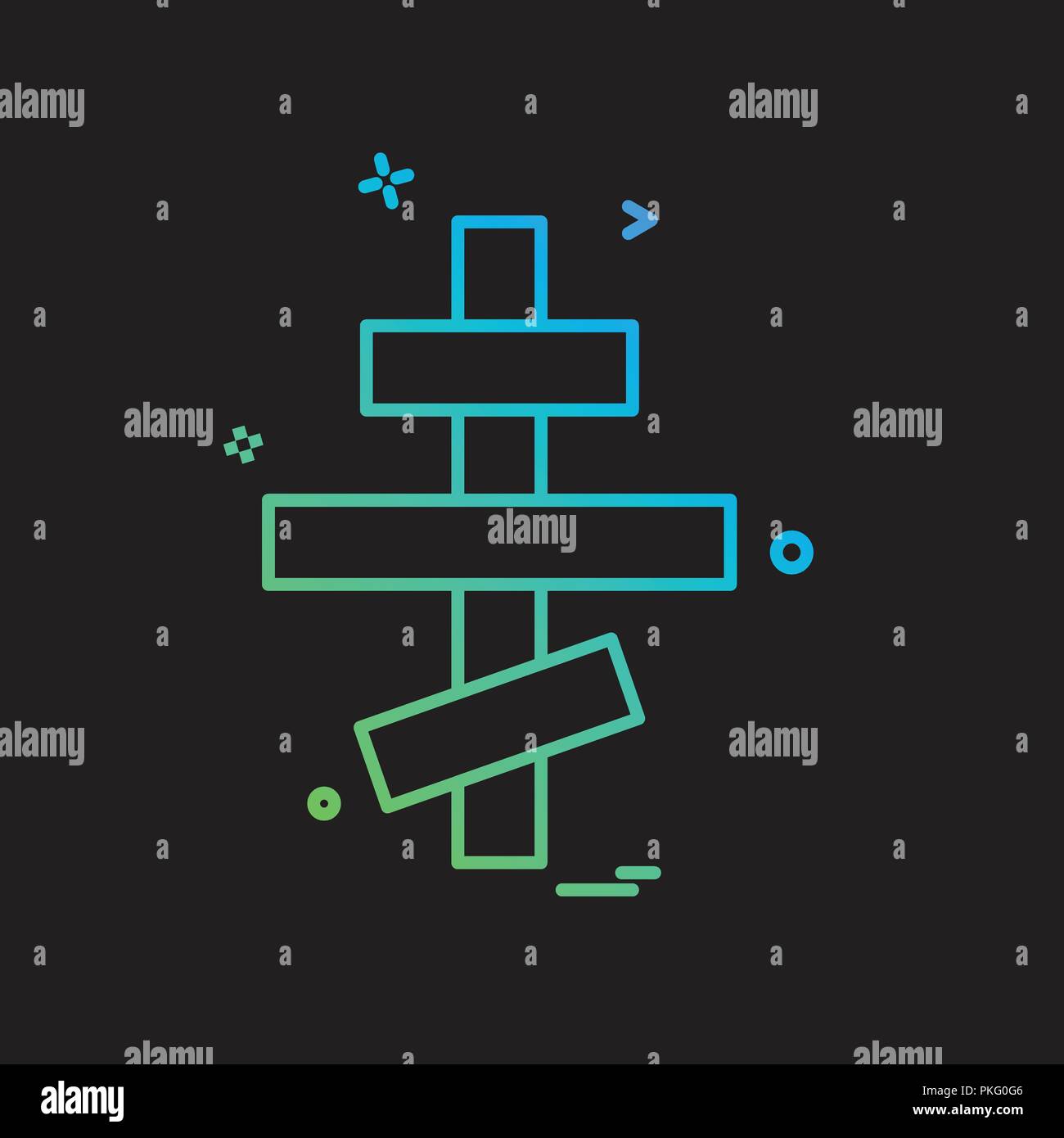 Cross icon design vector Stock Vector Image & Art - Alamy