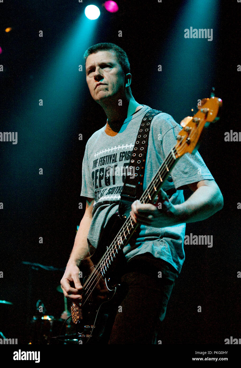 Belgian punkband The Kids playing at the Victory concert of the AB ...